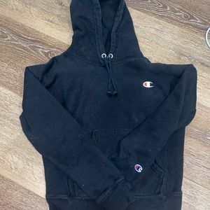 Champion Sweatshirt, Black, Size XSmall